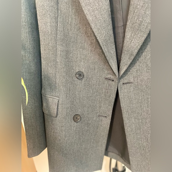 Aritzia Wilfred Margaux Blazer Grey Size 6 - Picture 2 of 8